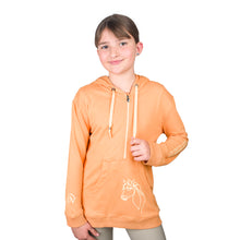  Kids' Horses Keep Me Stable Hoodie - Muted Safron