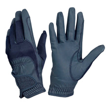  Women's Pro-Grip Glitter Riding Show Gloves - Navy